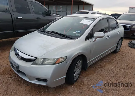 2010 Honda Civic Lx z USA, uszkodzony, nr VIN 2HGFA1F58AH315112
